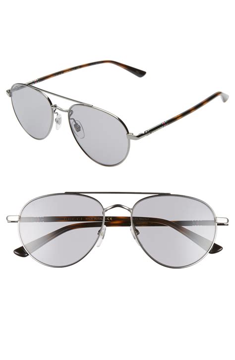 gucci sun glases ruthenium silver|Gucci Sunglasses for Women .